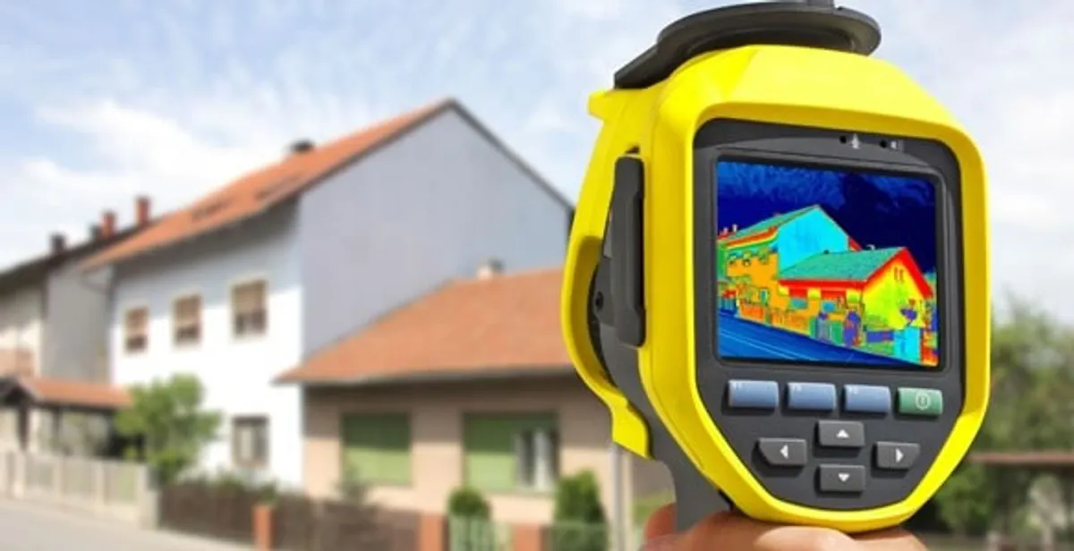 home energy audit service performing exterior thermal inspection to identify energy loss in Miami, FL