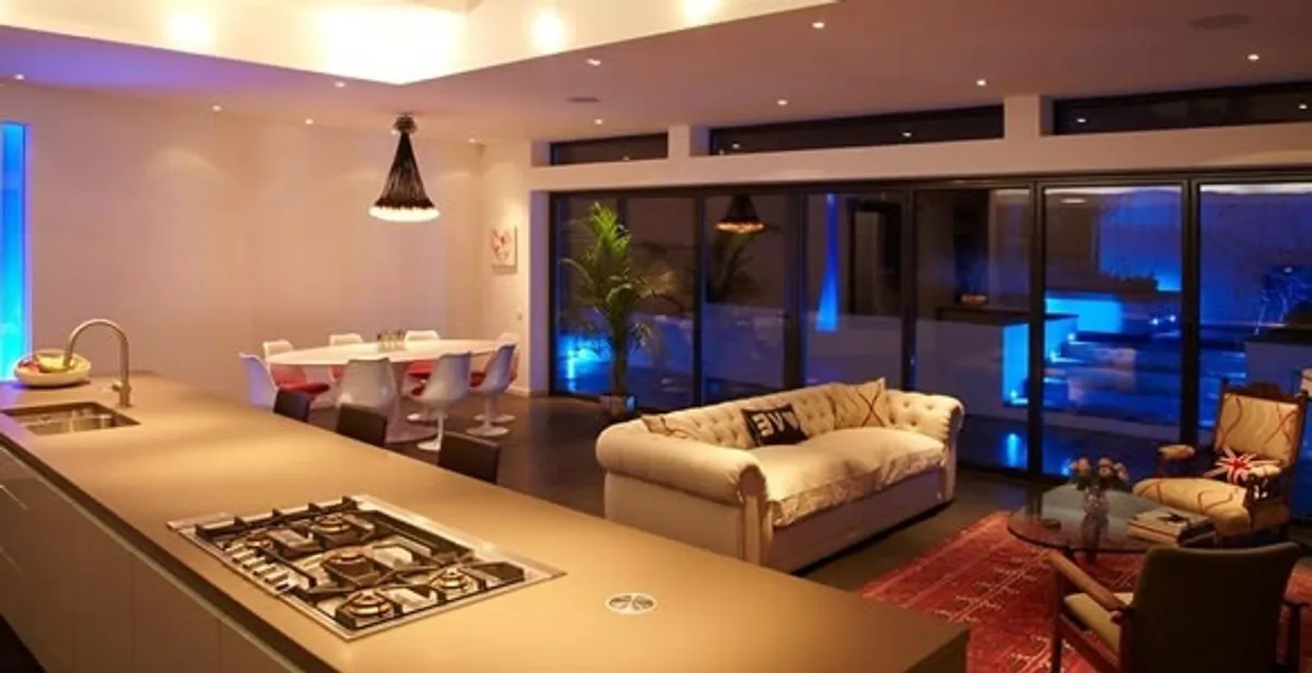 Programmable lighting design enhancing indoor spaces with customizable illumination in Miami, FL